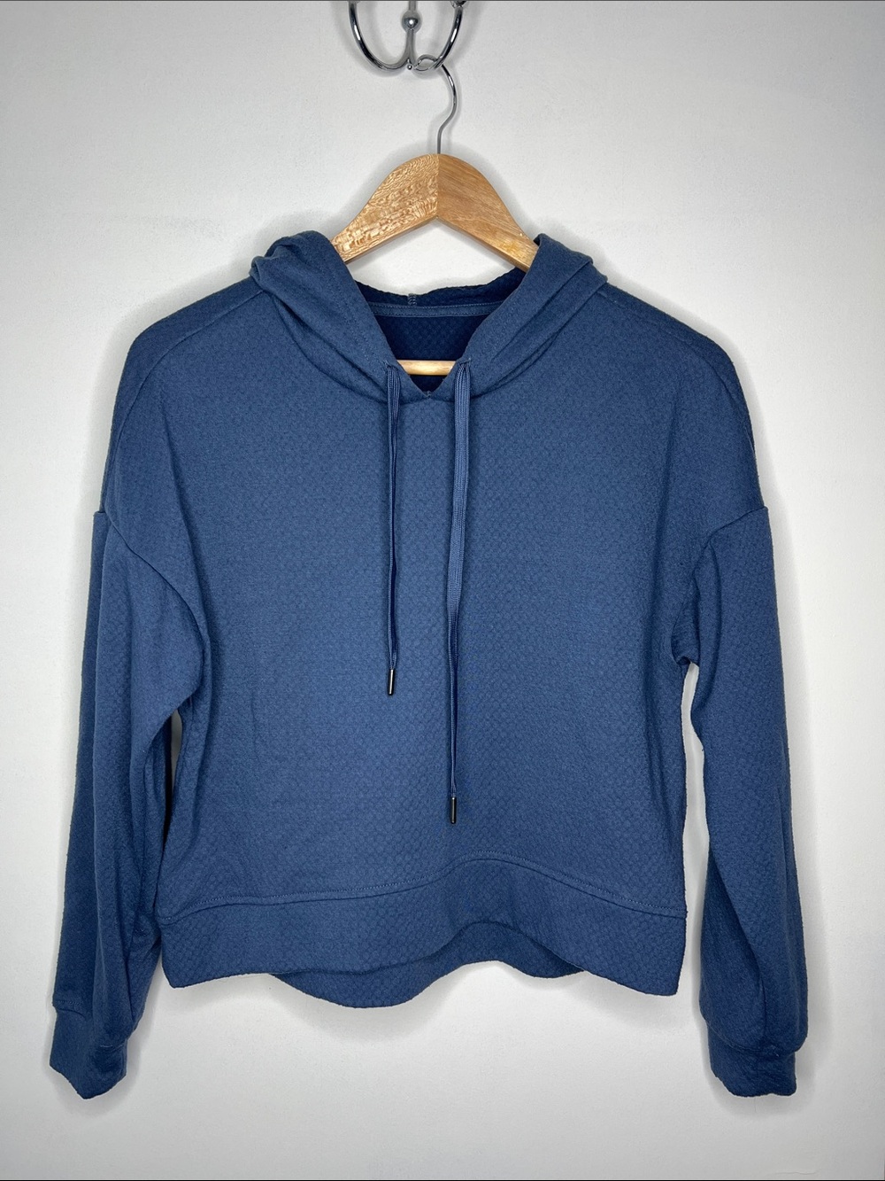 Blue Women's Hooded Sweater